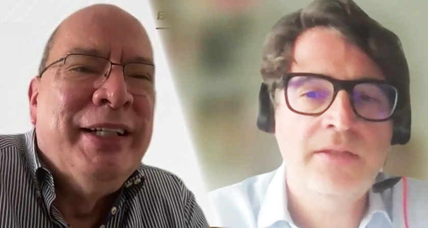 Magdalena Lizardo y Rosa Cañete